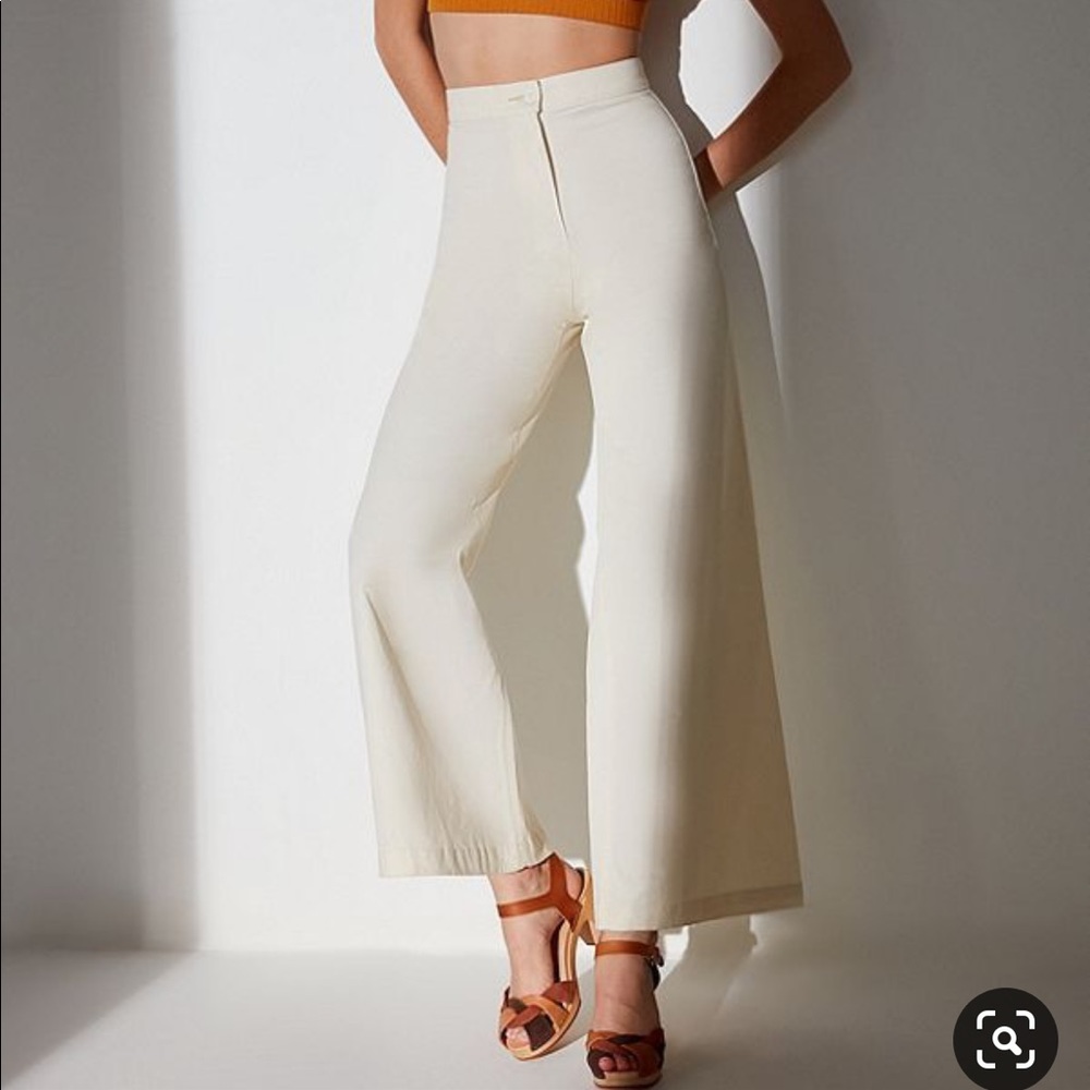 Sugarhigh Lovestoned Woody Pant in Cream/White